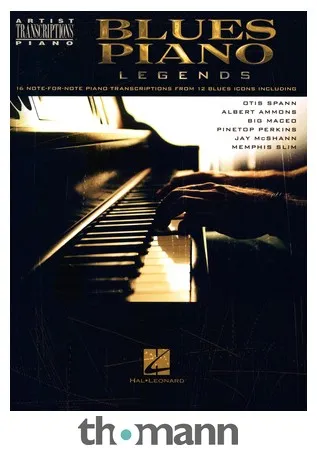 Hal Leonard Blues Piano Legends