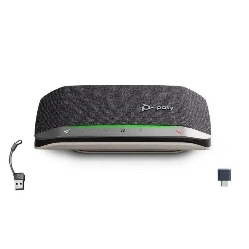 Altavoces Poly Portáteis Bluetooth USB 86 dB 20h Redução de Ruído