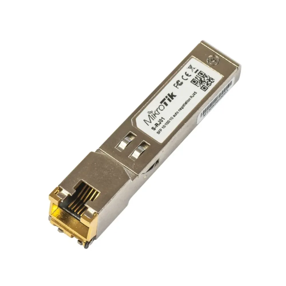 Modulo Transceiver MikroTik Gigabit RJ45 SFP 10/100/1000M S-RJ01