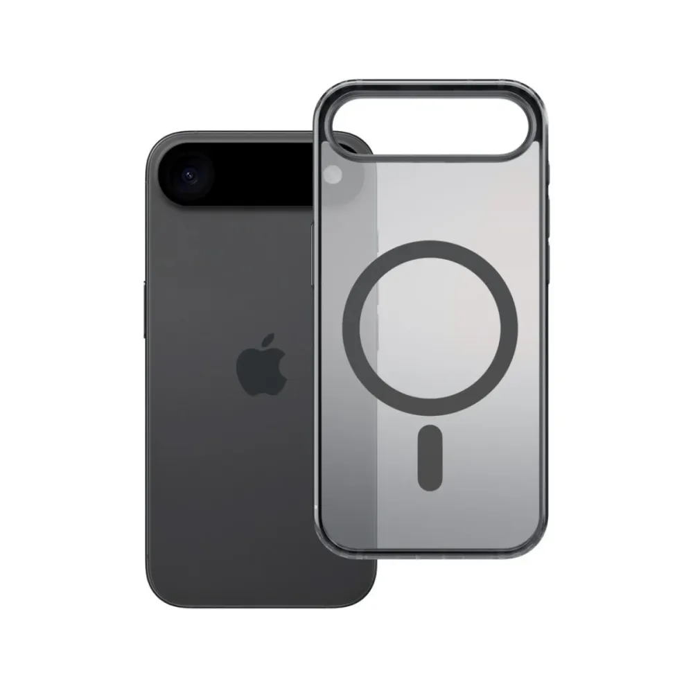 Capa Frosty 3MK MagCase iPhone 17 Air Preta