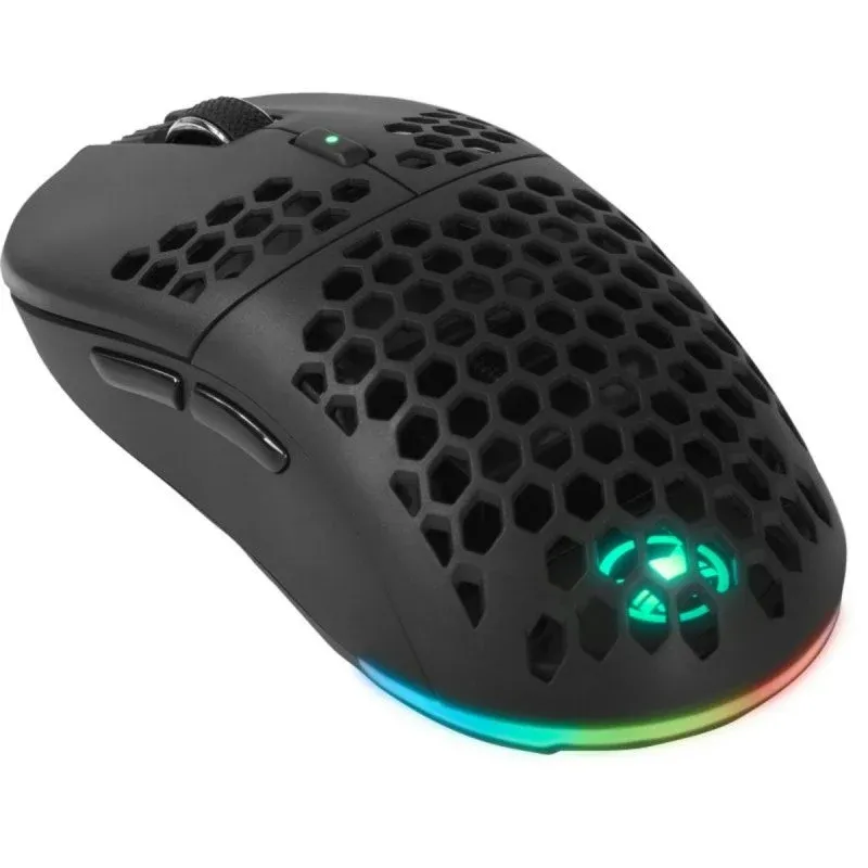 Gamiac PX71 Rato Gaming Wireless 71g 16000DPI PixArt RGB Switches Huano