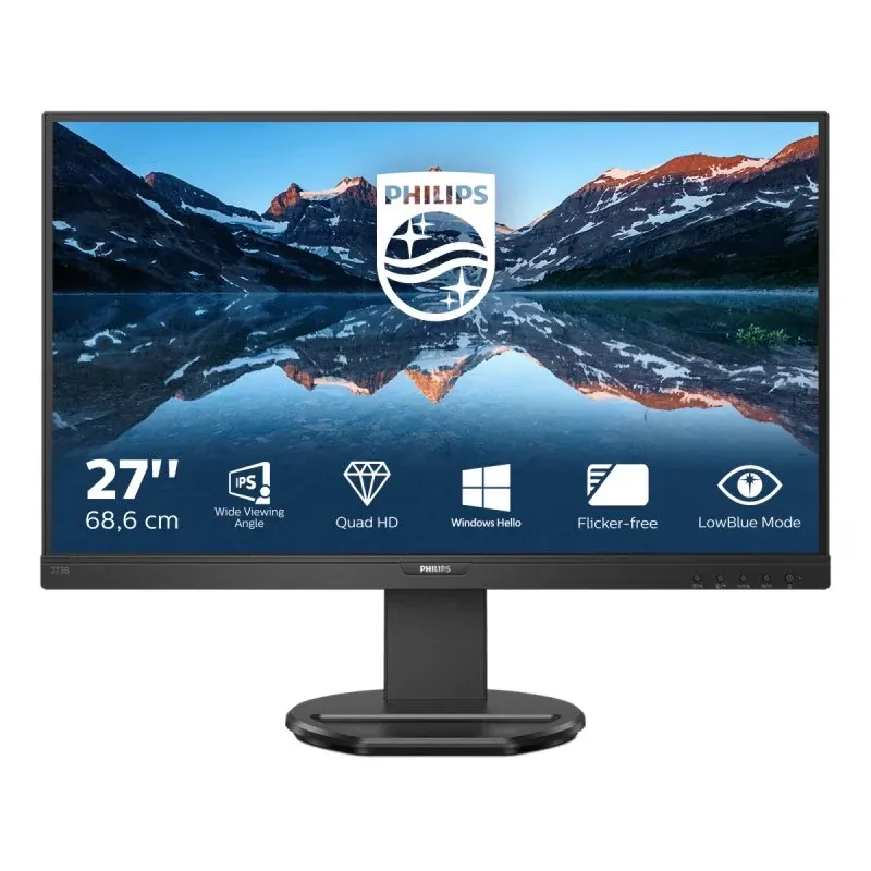 PHILIPS MONITOR IPS 27" QHD HDMI DP USB-C DOCKING COLUNAS HAS PIVOT 276B9/00