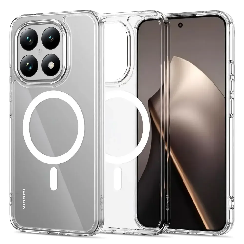Capa Tech-Protect Xiaomi 15T FlexAir Hybrid MagSafe Transparent