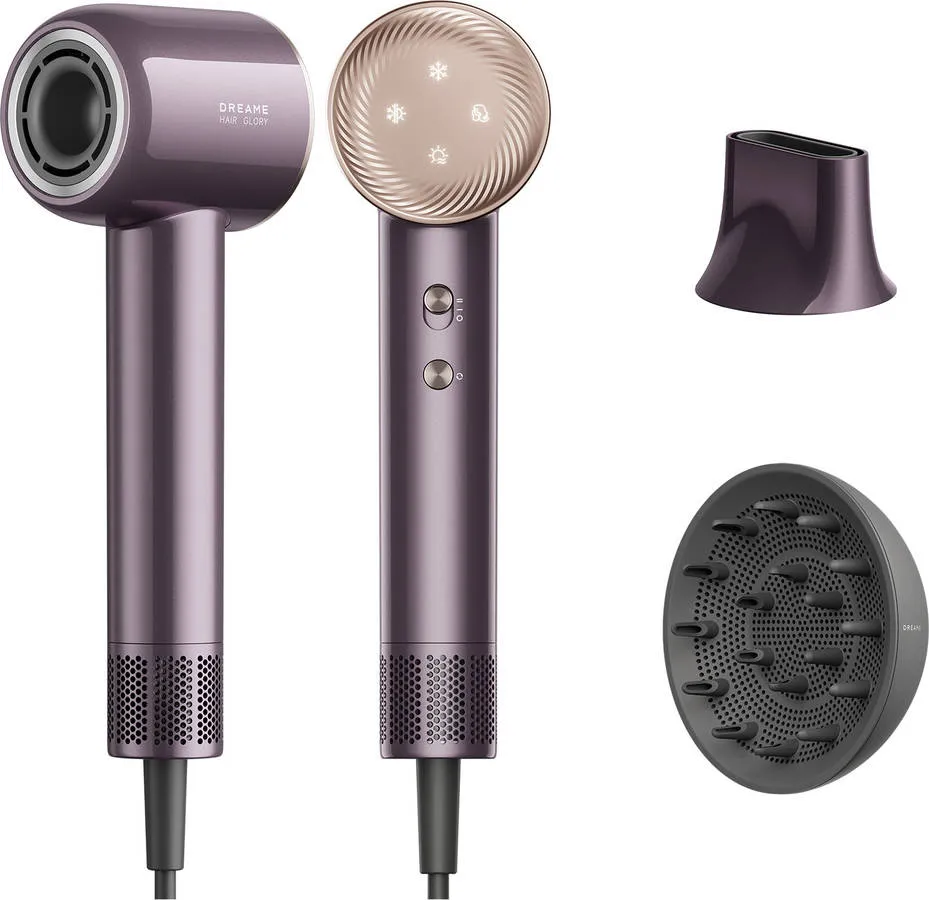 Secador de cabelo DREAME Hair Glory Combo (1600 W - 4 Níveis de Temperatura)
