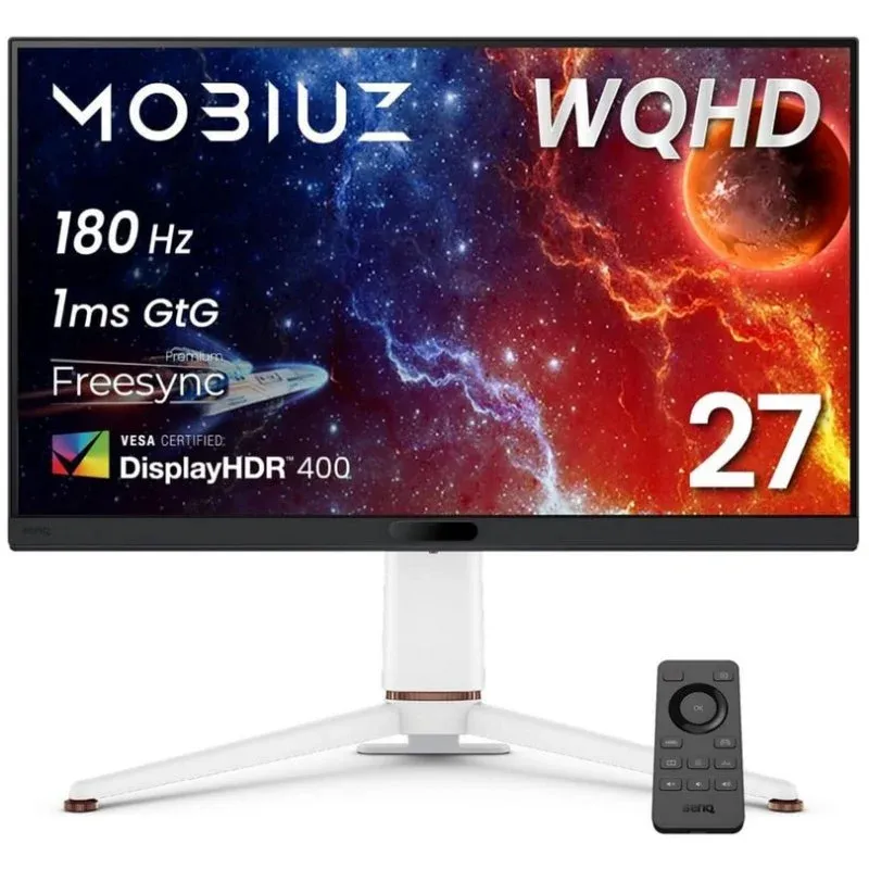 Monitor BenQ MOBIUZ EX271Q 27" QHD 180Hz IPS FreeSync Premium KVM USB-C 1ms