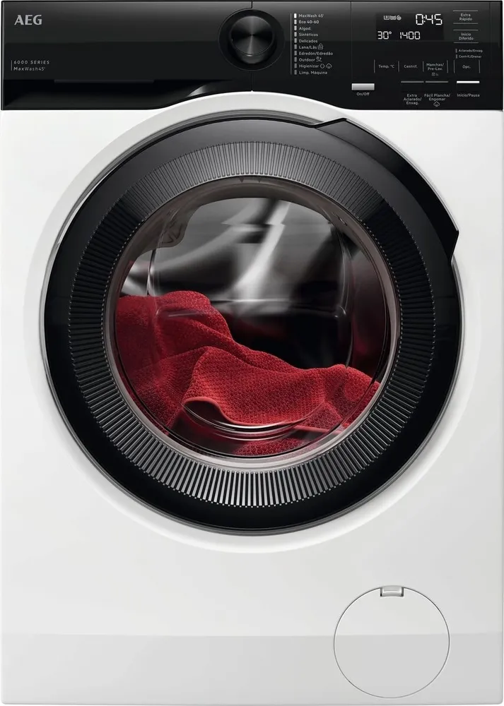 Máquina de Lavar Roupa AEG LFE6G54H4B (10,5 kg ¿ 1400 rpm ¿ Branco - A)