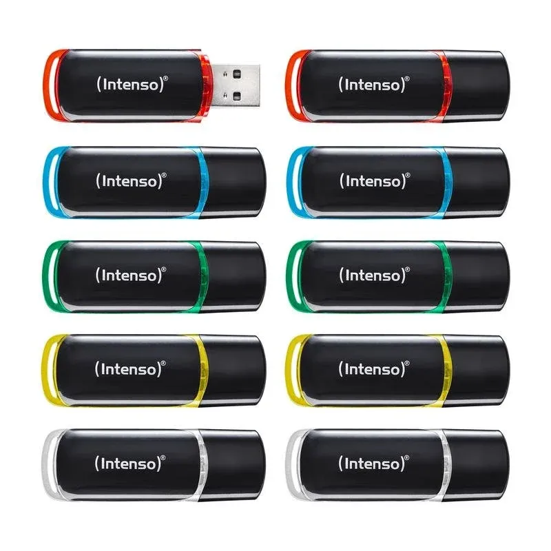 Pen USB Intenso 3511561 Multipack 8GB USB 2.0 Cores Variadas