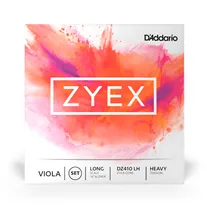 Jogo Cordas Viola D'Addario DZ410 LH Zyex Heavy Tension