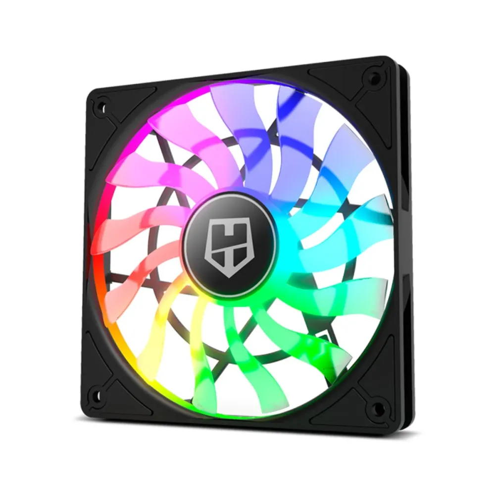 Ventoinha Nox Hummer Slim-Fan ARGB 1600RPM 120mm Preta