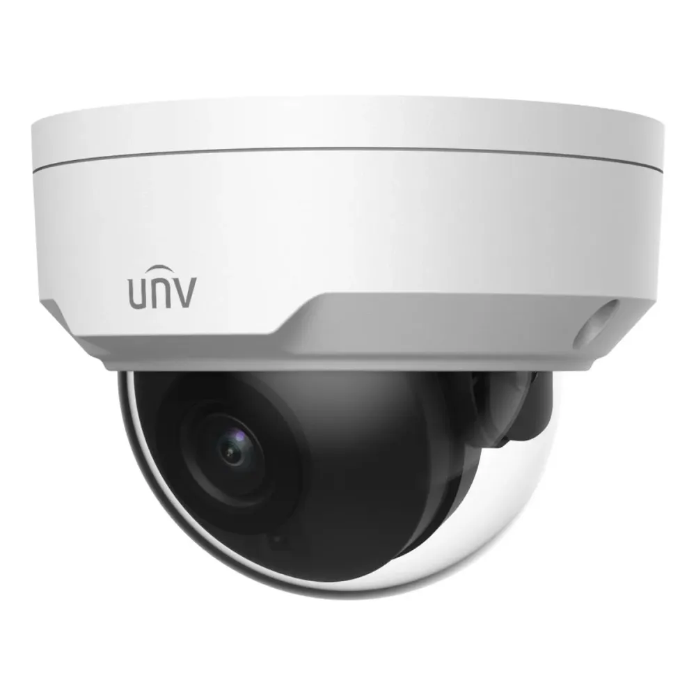 Câmara de Segurança IP Uniview Prime Dome PoE 2MP 2.8mm IP67 LightHunter Branca - IPC322SB-DF28K-I0