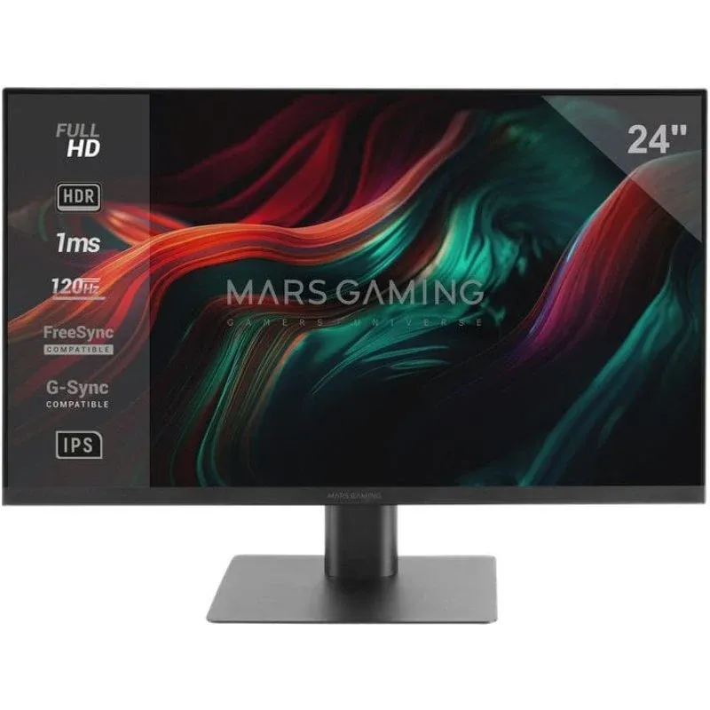 Mars Gaming MV-24 FHD 24" IPS 120Hz HDR10 120Hz Preto