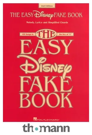 Hal Leonard The Easy Disney Fake Book