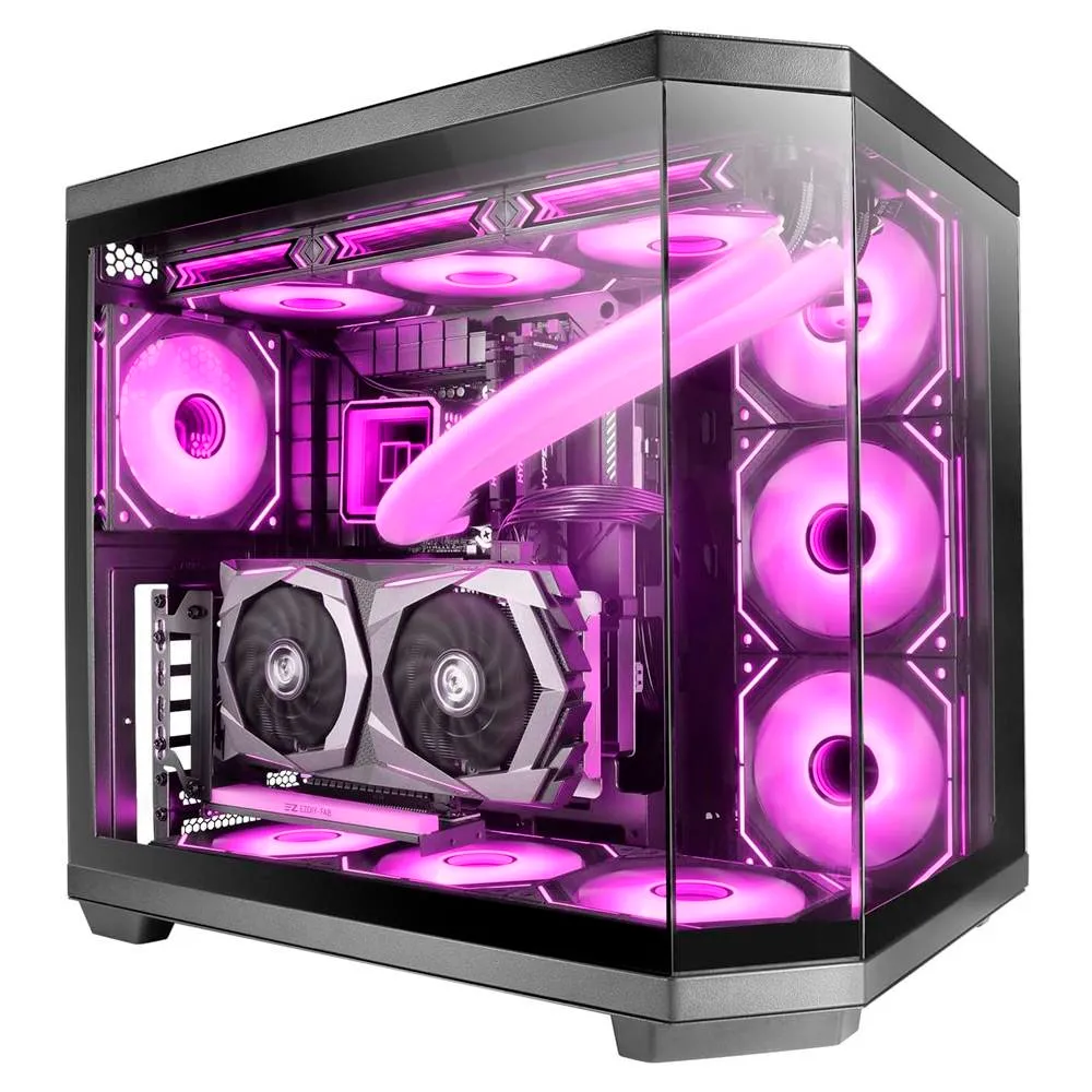 Caixa ATX Mars Gaming MC-3TCORE Tempered Glass Preta