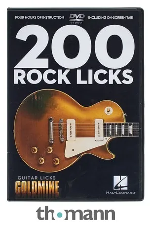 Hal Leonard 200 Rock Licks