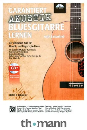 Alfred Music Publishing Garantiert Akustik-Bluesgit.