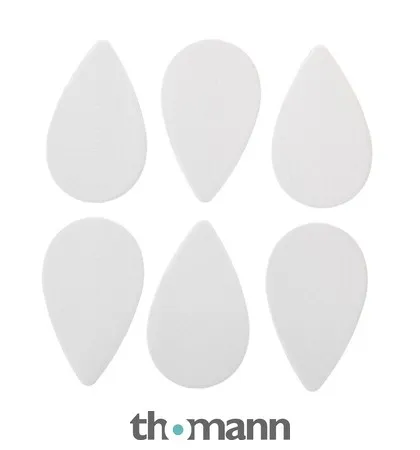 D-Grip Picks Balkan Form Nylon White 0,70