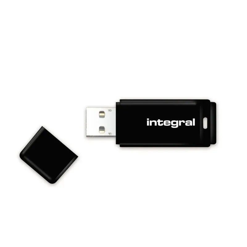 Pen Drive Integral INFD8GBBLK 8GB USB 2.0 com tampa