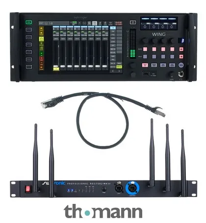 Behringer WING Rack Router Bundle