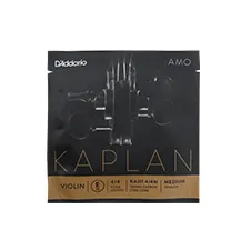 Corda Violino 4/4 D'Addario Kaplan Amo KA311 Tensão Média Mi
