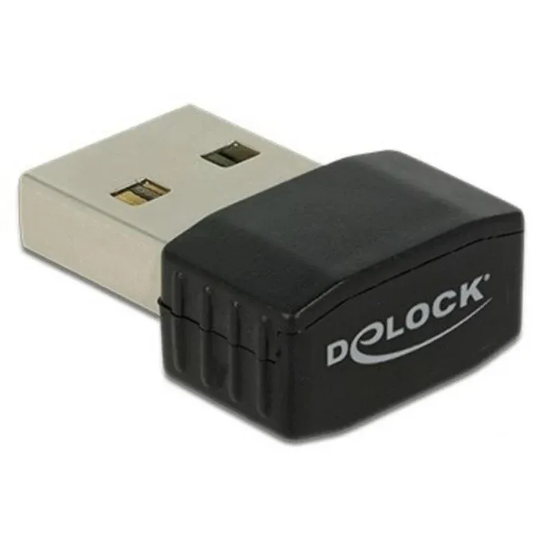 Tarjeta de Red Delock 12461 USB 2.0 AC433 Dual Band Wi-Fi 5 Preto