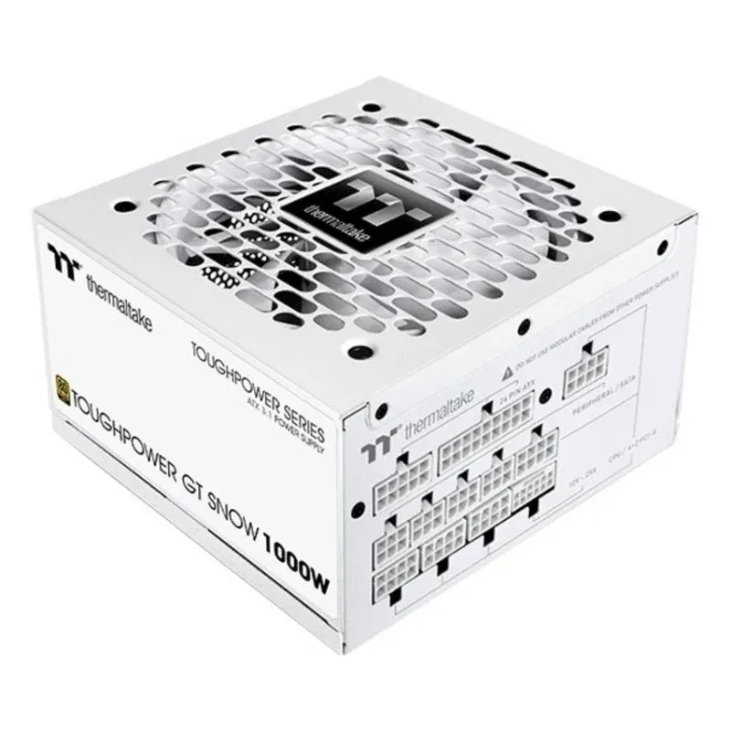 Thermaltake Toughpower GT Snow Fonte de Alimentação Modular 1000W 80 PLUS Gold Branca