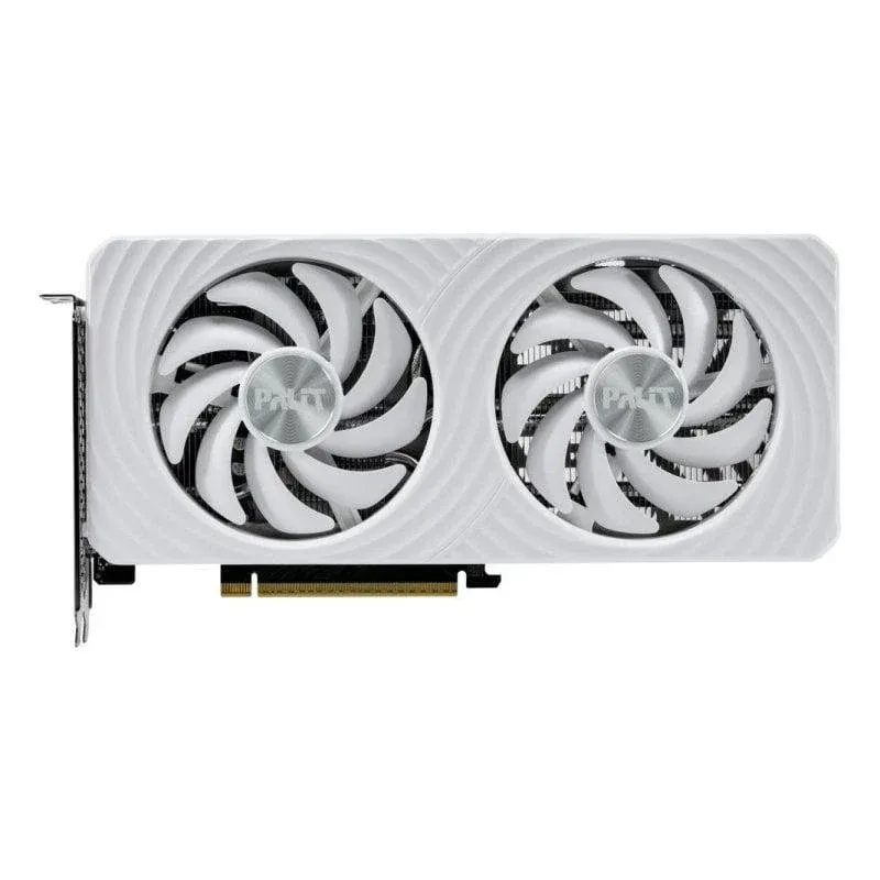 Placa gráfica Palit GeForce RTX 5060 Ti White OC 8GB GDDR7 Reflex 2 RTX AI DLSS4