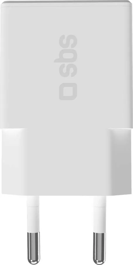 Carregador de Viagem SBS Ultra Slim (Tecnologia GaN 1x - Type-C - 30W Ultra Fast PD)