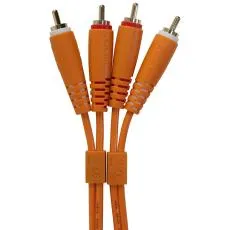UDG Ultimate Audio Cable Set RCA - RCA Orange Straight 3m