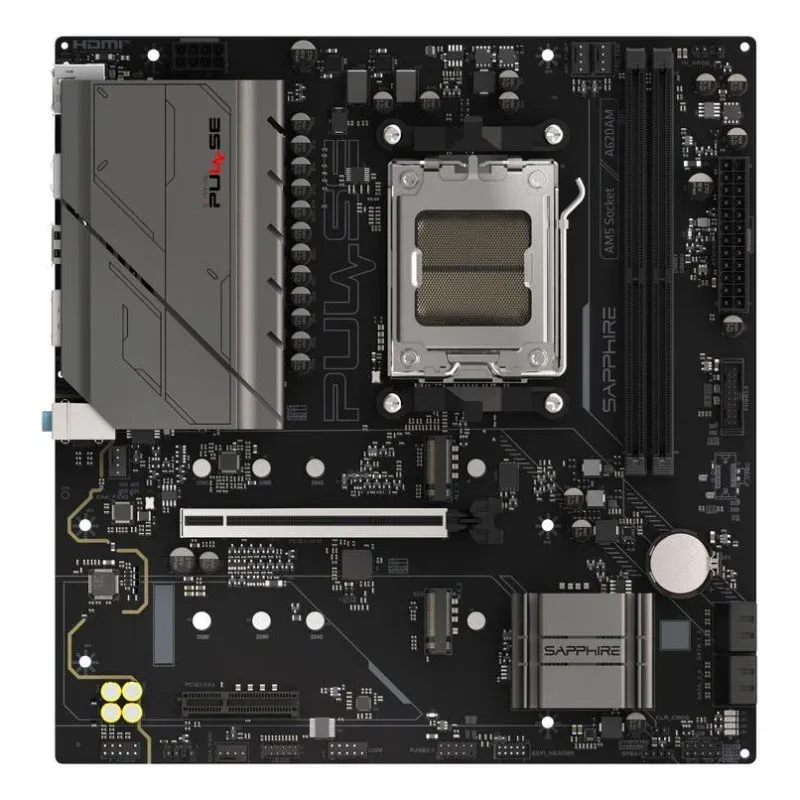 Motherboard Sapphire PULSE A620AM A620 Socket AM5 DDR5 Micro ATX RGB