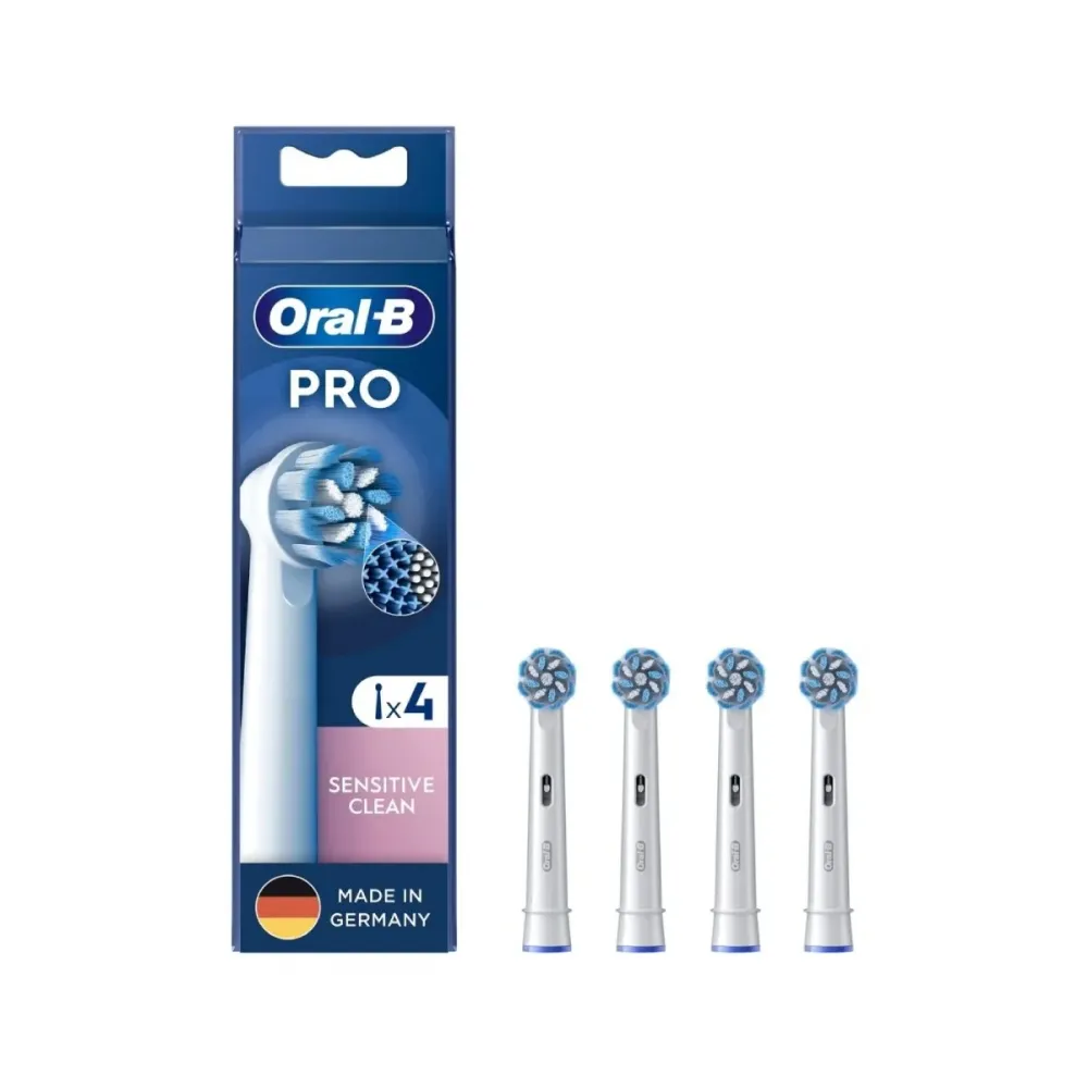 Cabeças de Escovas de Dentes Oral-B Sensitive (4 Unidades)