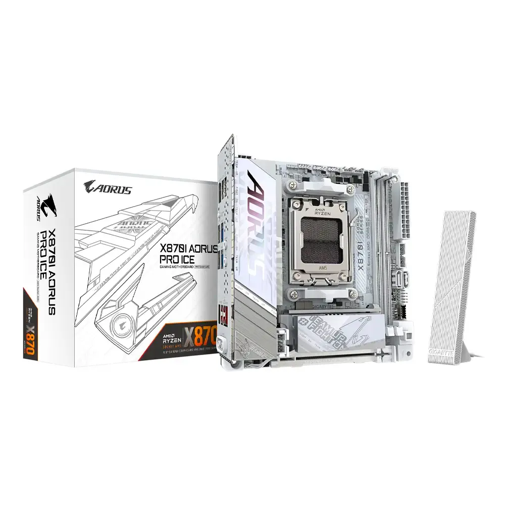 Motherboard Mini-ITX Gigabyte X870I AORUS PRO ICE SktAM5