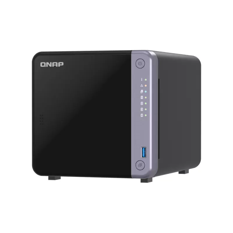 NAS QNAP 4-Bay Annapurna Labs AL524 2.0GHz Quad Core/4GB/1x10Gb+2x2.5Gb+1xPCI/2xUSB/Tower