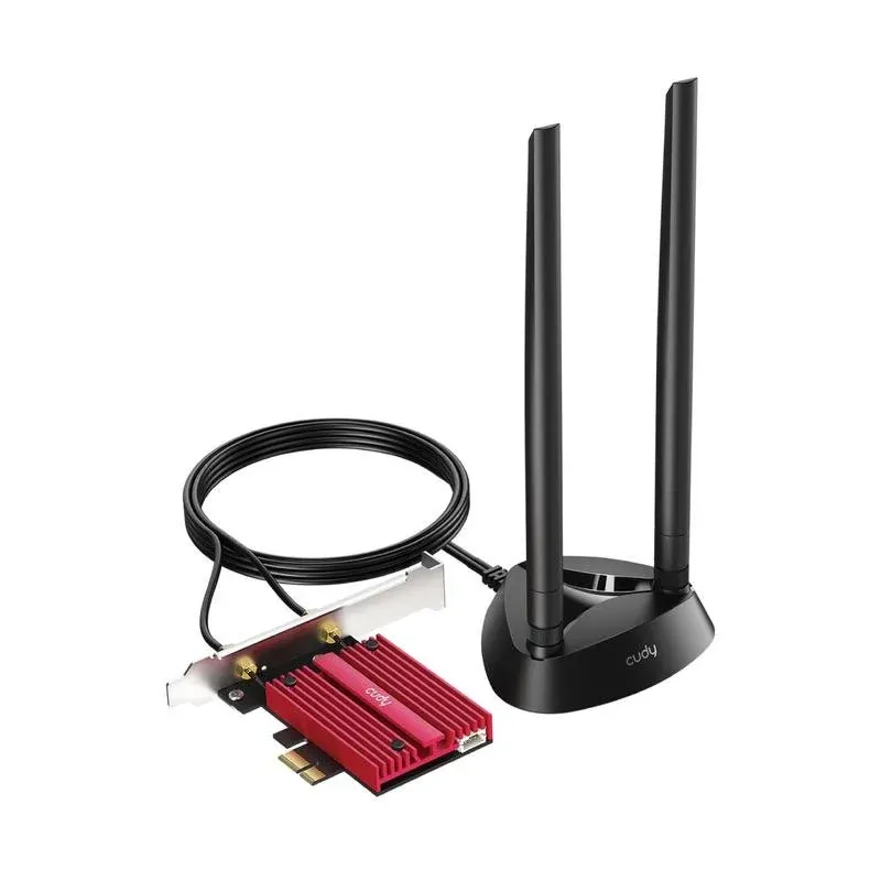 Tarjeta de Red Cudy WE9300S PCI Express 5765 Mbit/s Wi-Fi 7 Bluetooth 5.4