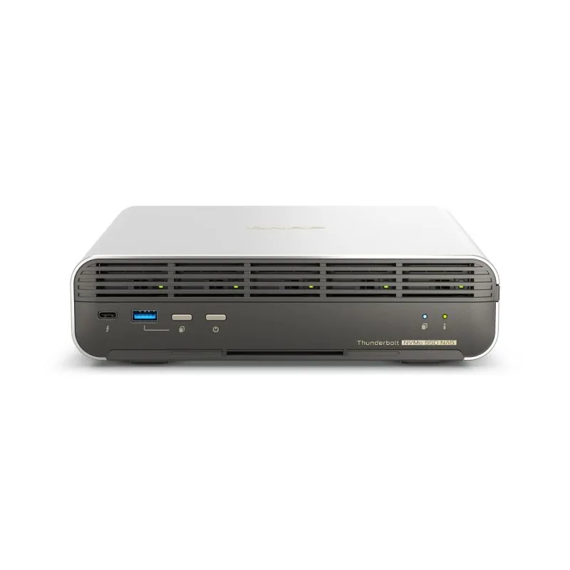 Servidor NAS QNAP TBS-H574TX-I5-16G Intel Core i5 16GB SSD M.2 5xBay Thunderbolt 10GbE Compacto