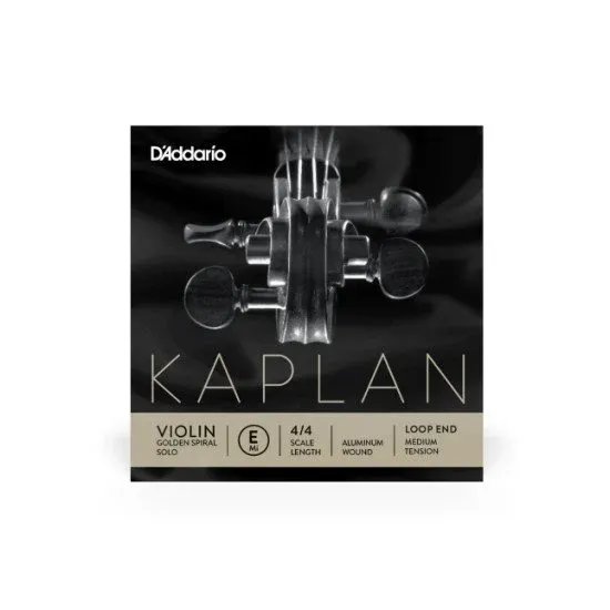 Daddario CORDA VIOLINO 4/4 Kaplan Golden Spiral Medium Tension (E Mi)