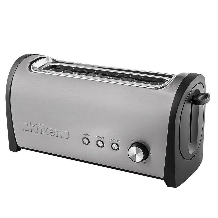 Tostadeira Kuken 33623 Inox 1R Longo 1000W Inox