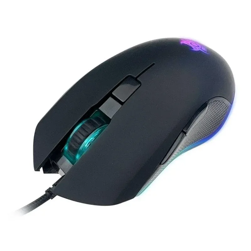 Rato TRACER GameZone EDGE USB Tipo A 3200 DPI Preto Iluminação