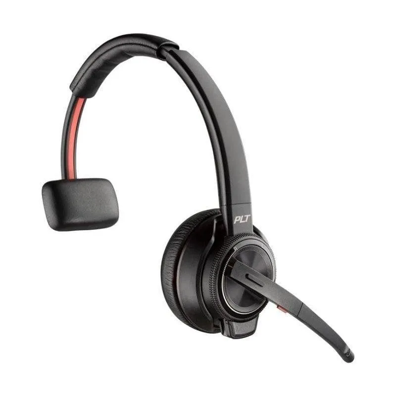 Auriculares Poly Savi 8210 Inalâmbricos DECT Cancelamento de Ruído Microfone Preto