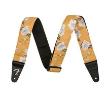 Correia guitarra Fender Floral Marigold