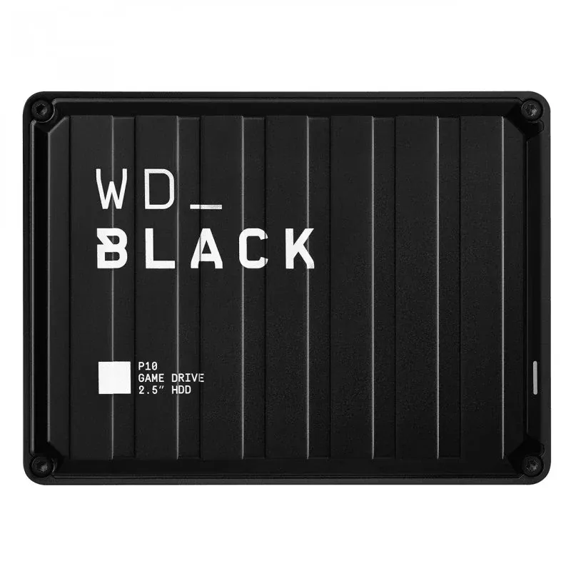 WD_BLACK P10 Game Drive WDBA3A0040BBK - Disco rígido - 4 TB - externa (portátil) - USB 3.2 Gen 1 - preto