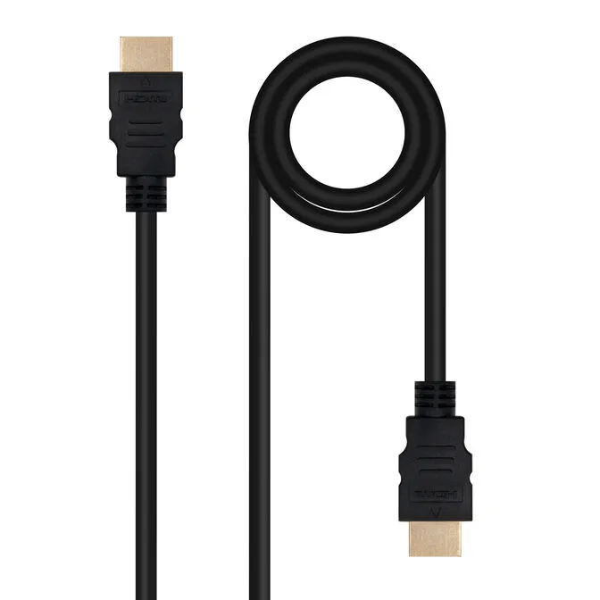 Cabo HDMI V2.0 4K@60Hz 18Gbps Nanocable A M/M 2 M Preto