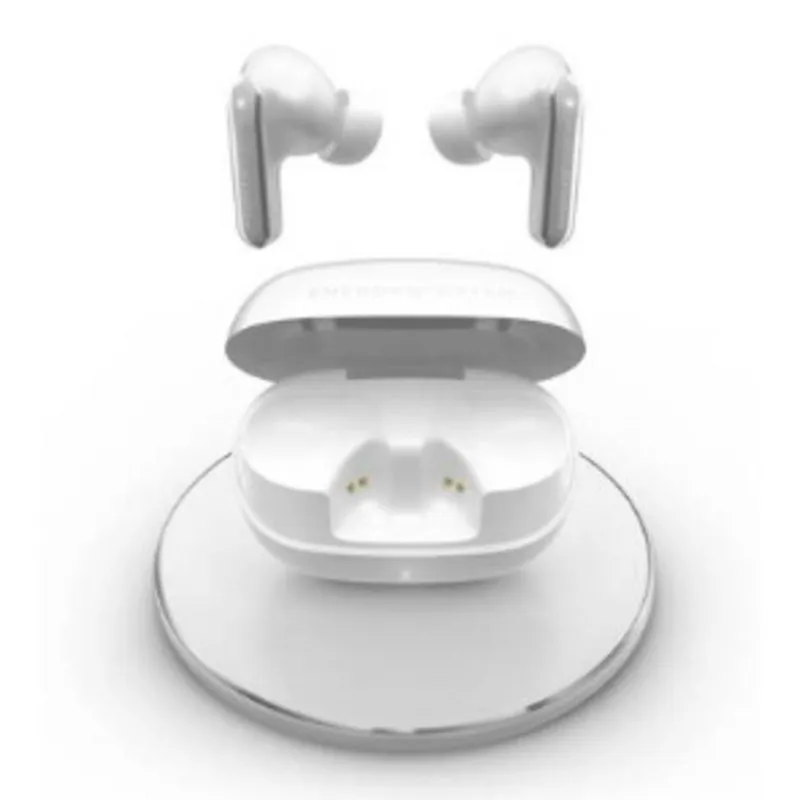 Auriculares Energy Sistem Serenity ANC Ultra sem fios Bluetooth com Cancelamento de Ruído, microfone e carga sem fios, branco