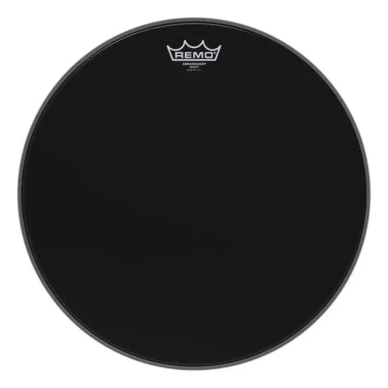 Remo 16" Ambassador Ebony