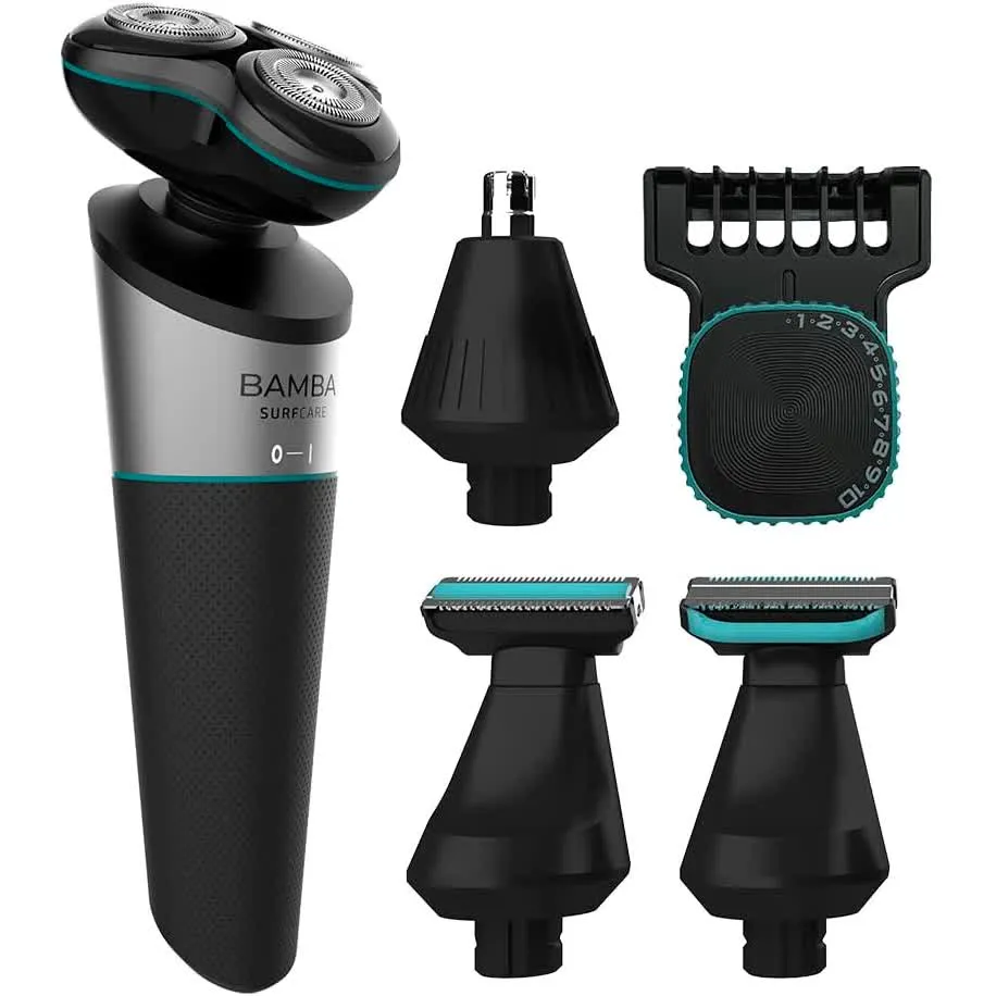 Máquina de Cortar / Aparar Cabelo Bamba Precisioncare 5em1 (Preto) - CECOTEC