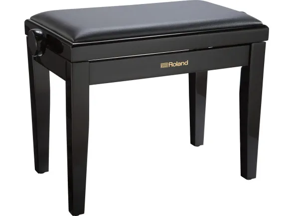 Roland RPB-200PE COMFORT Banco Piano Preto Polido c/ regulação altura TOP-SELLER