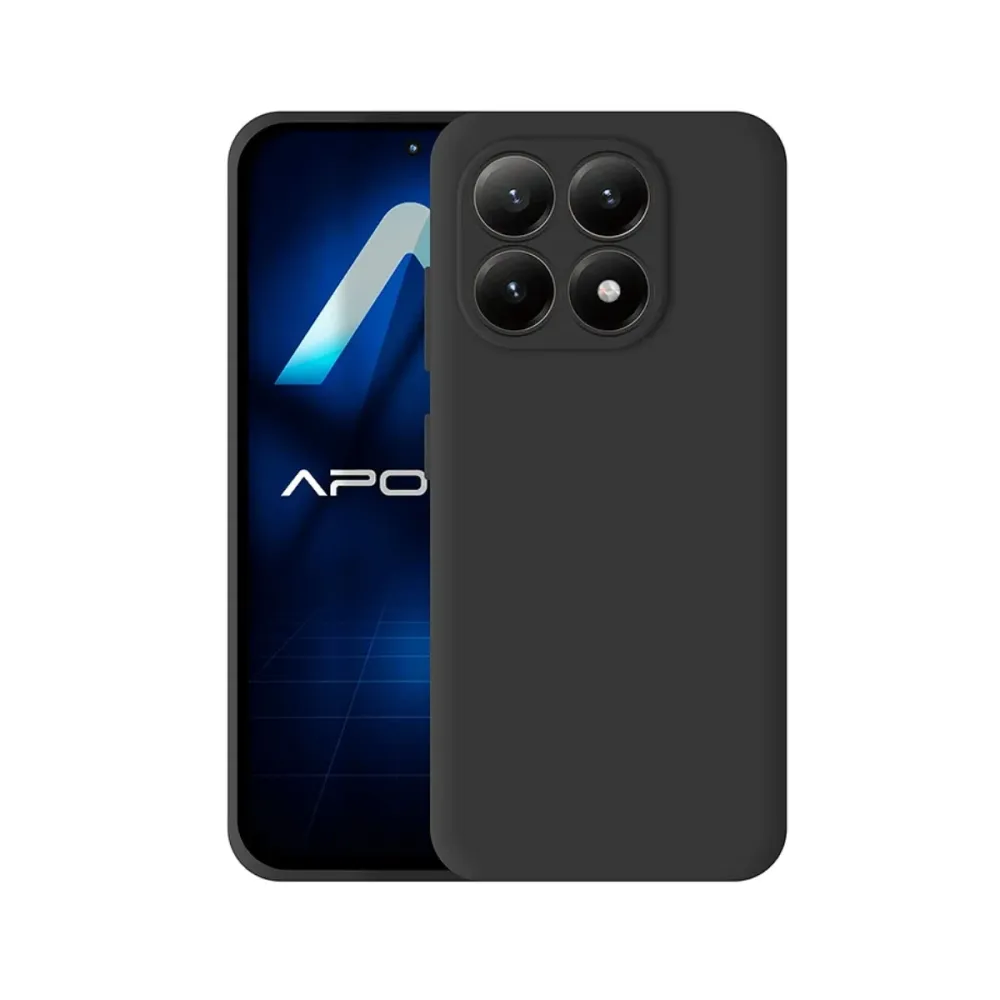 Capa Apokin Silicone Xiaomi 17 Preto