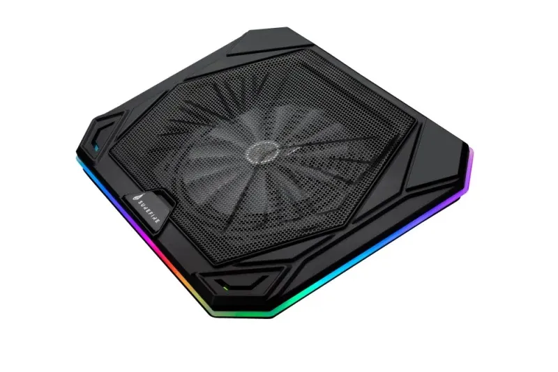 SUREFIRE GAMING BASE P/ PORTATIL 17" BORA X1 RGB 1xFAN 20CM #PROMO 2026#