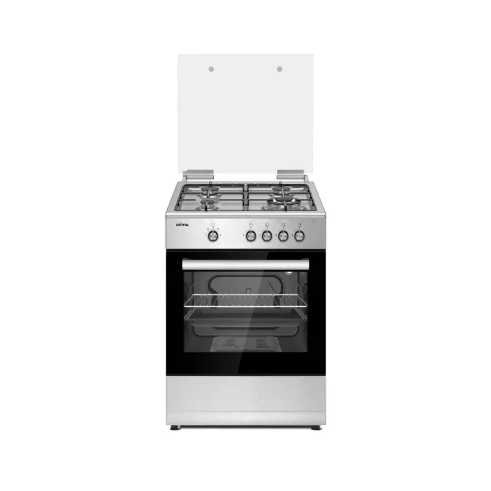 Fogão a Gás Orima OR-650-X 55L 4 Zonas Cinzento