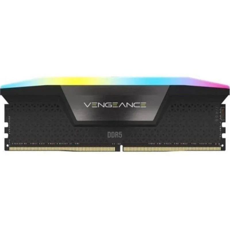 Corsair Vengeance RGB Memória RAM 8GB DDR5 5200MHz CL40 Intel XMP Preta