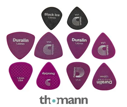 Daddario XDPR6-10 Duralin Picks Heavy
